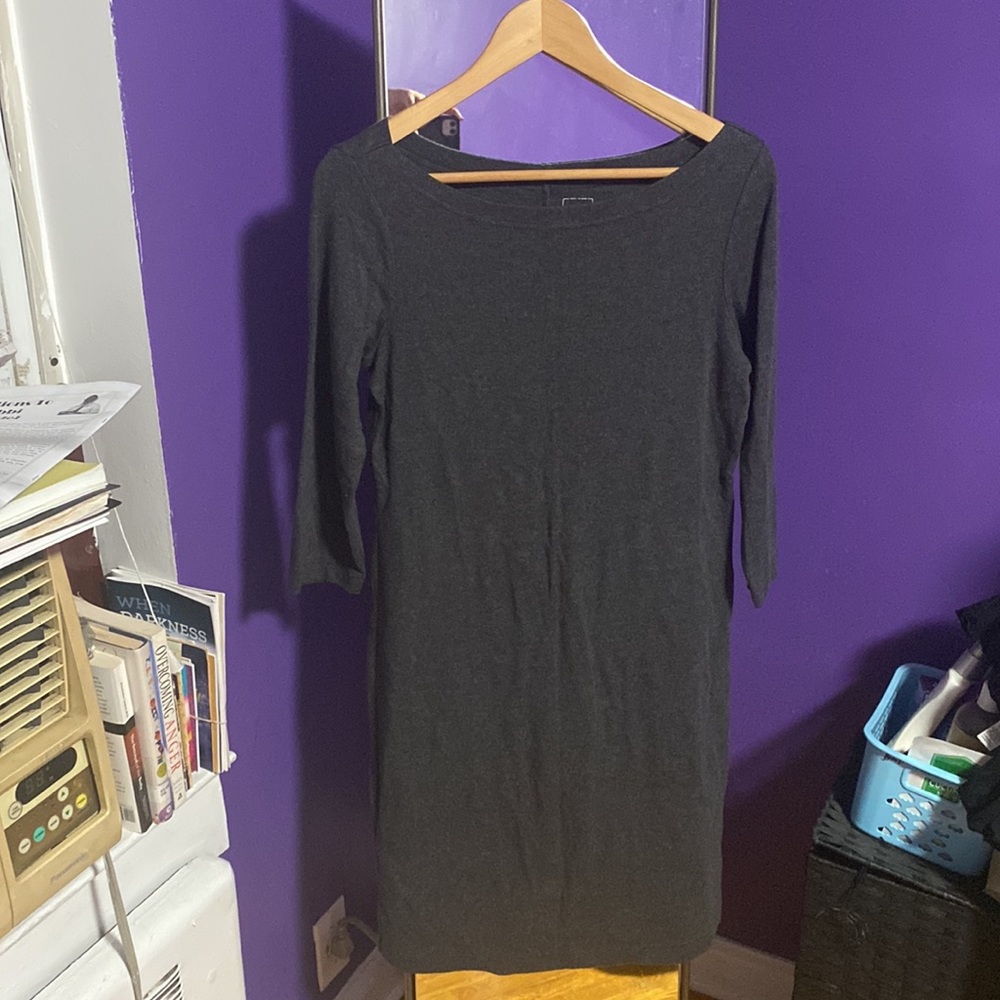 Grey T-shirt dress
